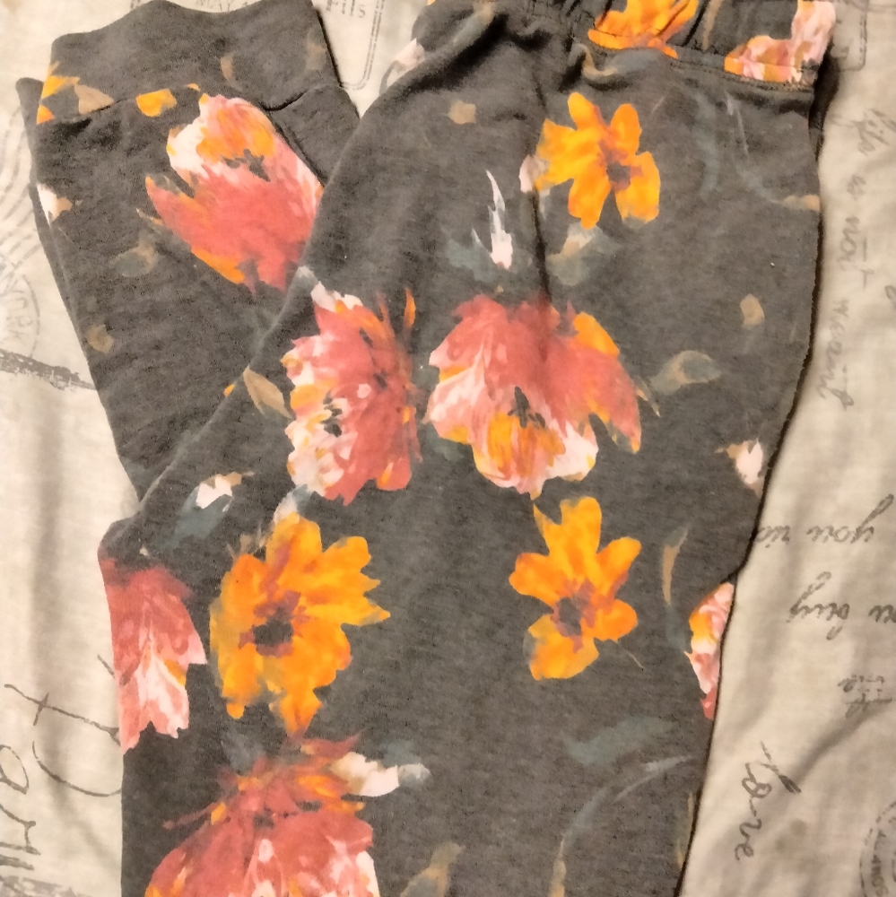 Floral Joggers